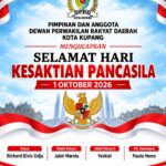 Selamat Hari Kesaktian Pancasila